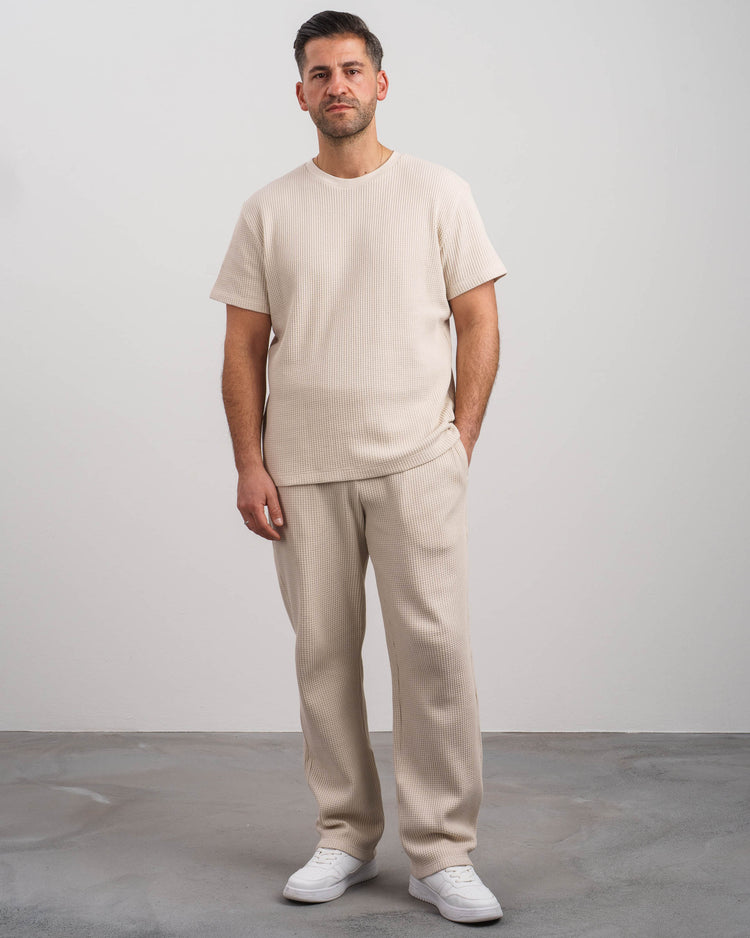 Waffle T-Shirt (Sand)