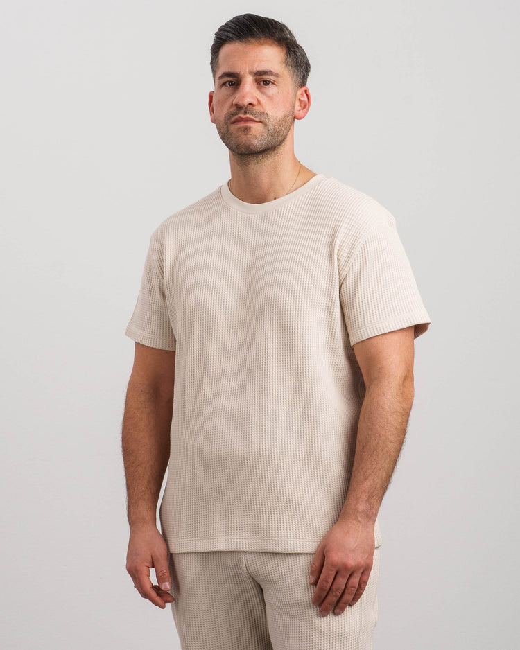 Waffle T-Shirt (Sand)