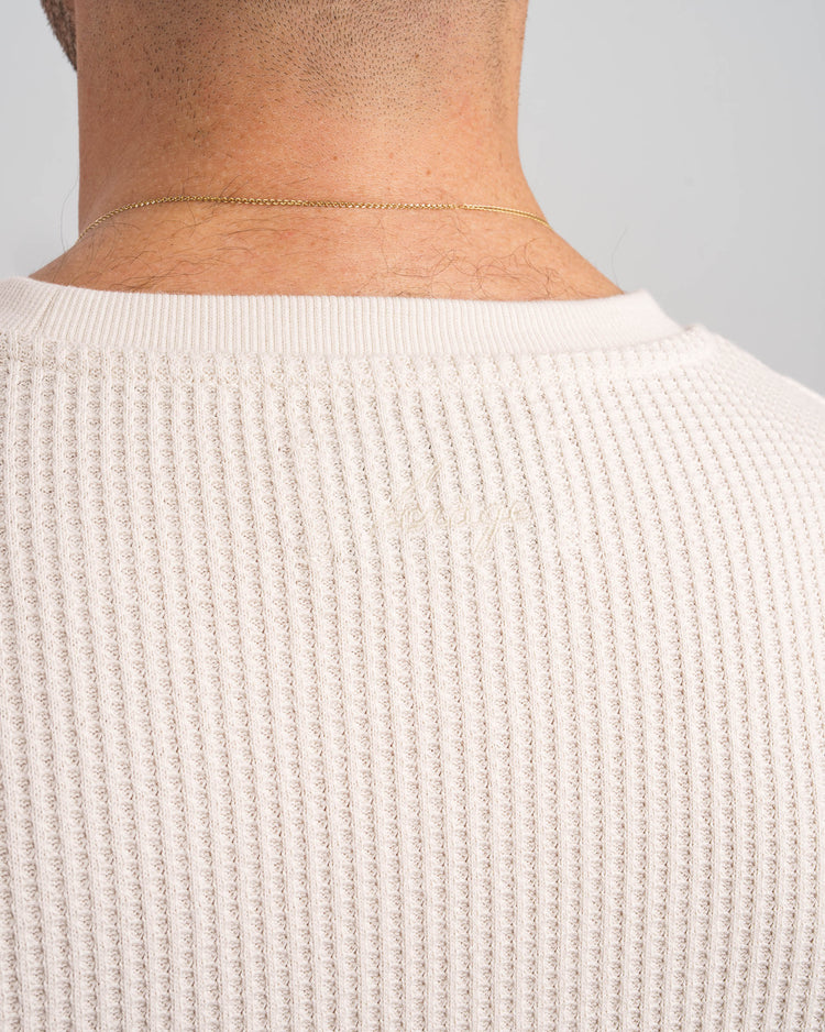 Waffle T-Shirt (Sand)