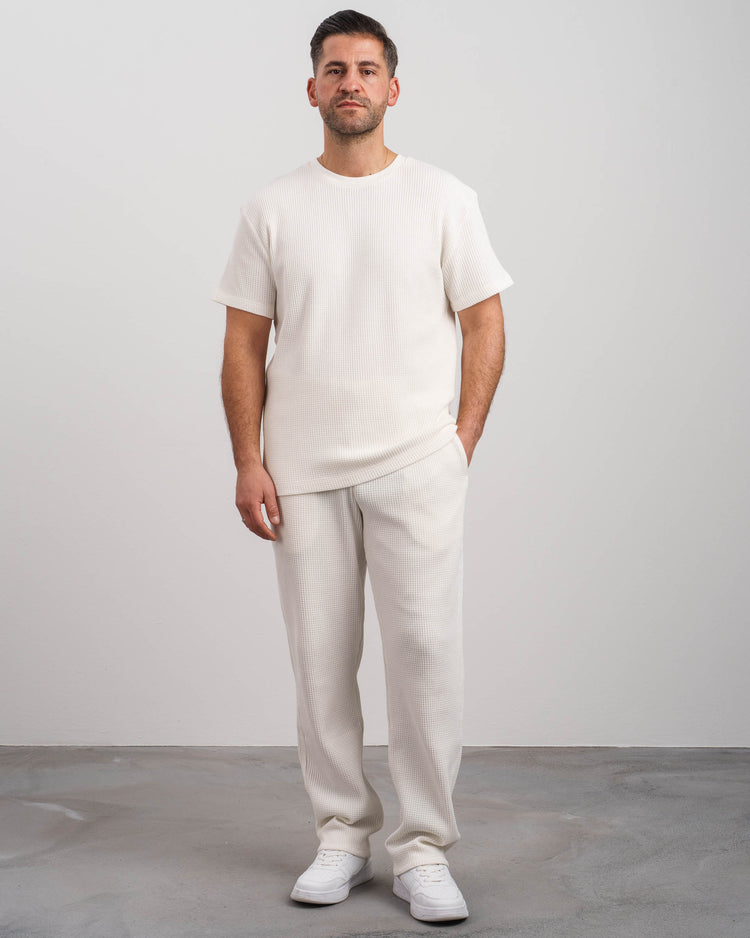 Waffle Pants (Off-white)