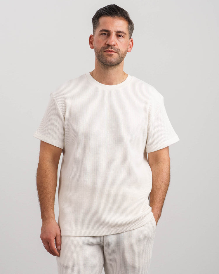 Waffle T-Shirt (Off-White)