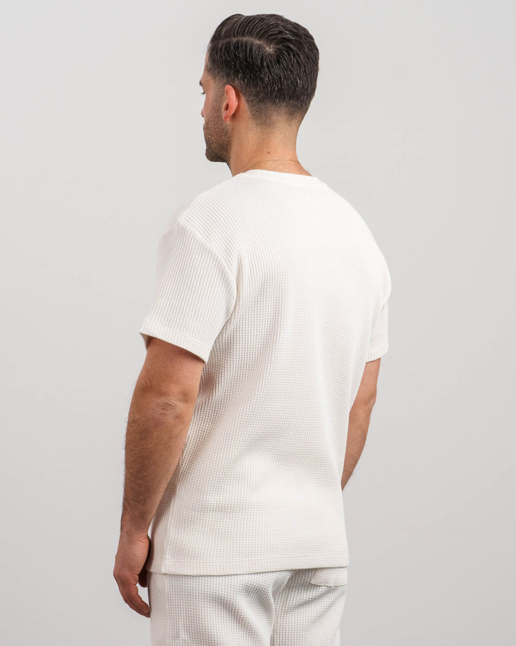 Waffle T-Shirt (Off-White)