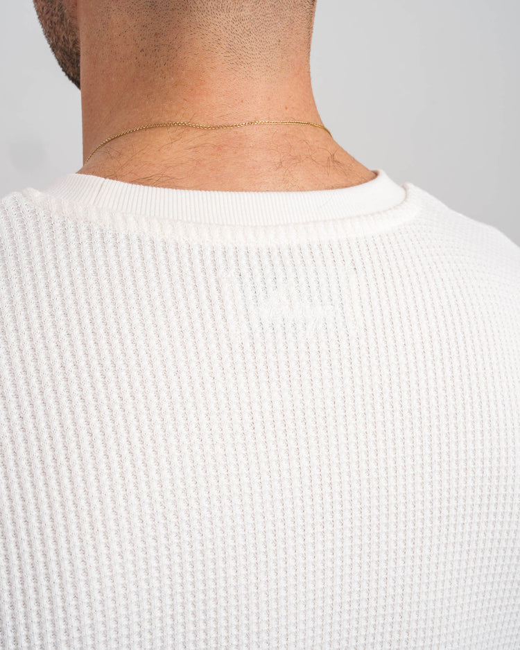 Waffle T-Shirt (Off-White)