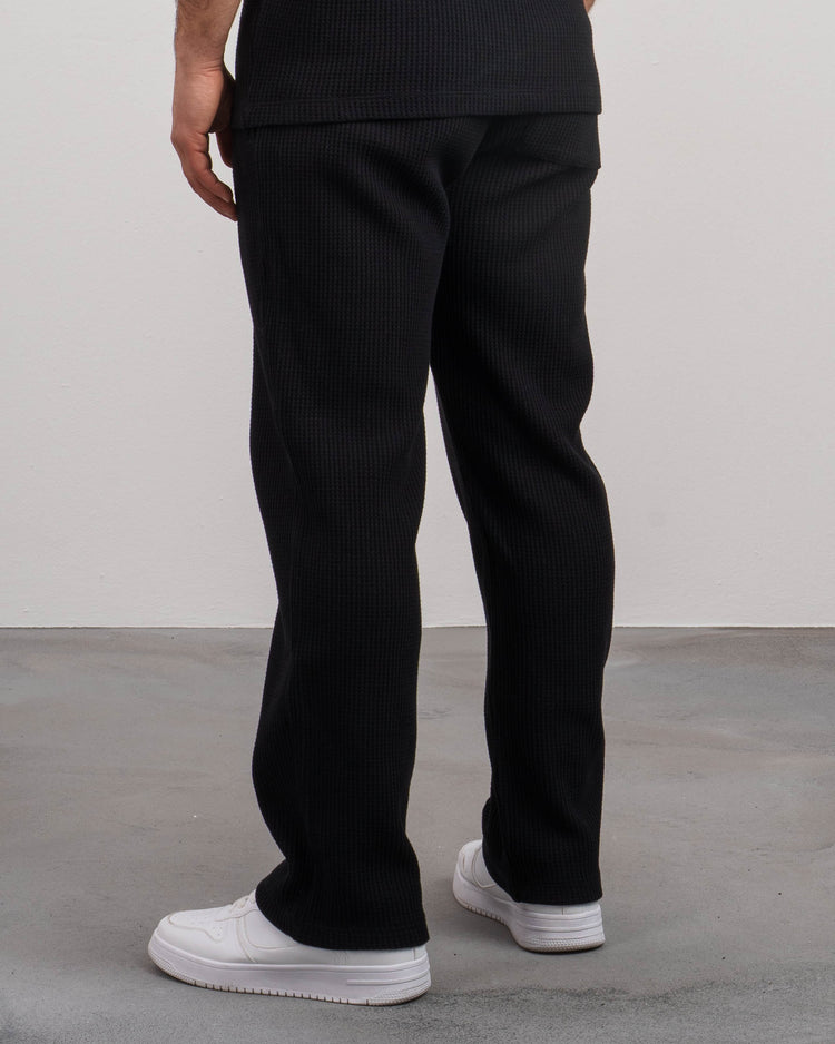 Waffle Pants (Black)