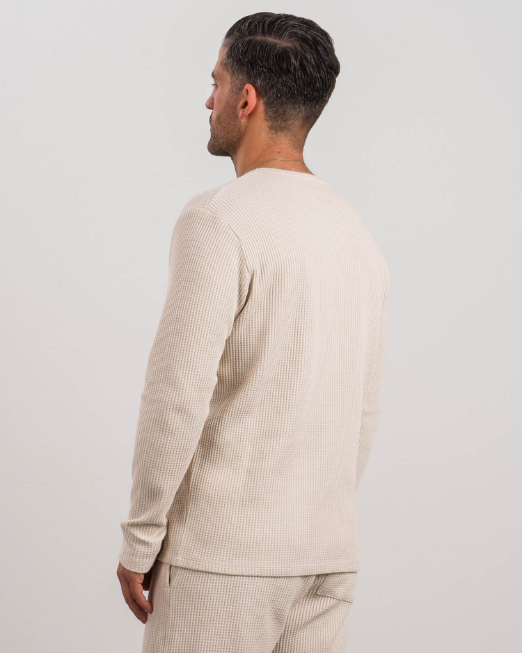 Waffle Longsleeve (Sand)
