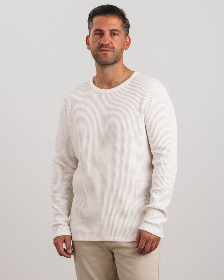 Waffle Longsleeve (off-white)