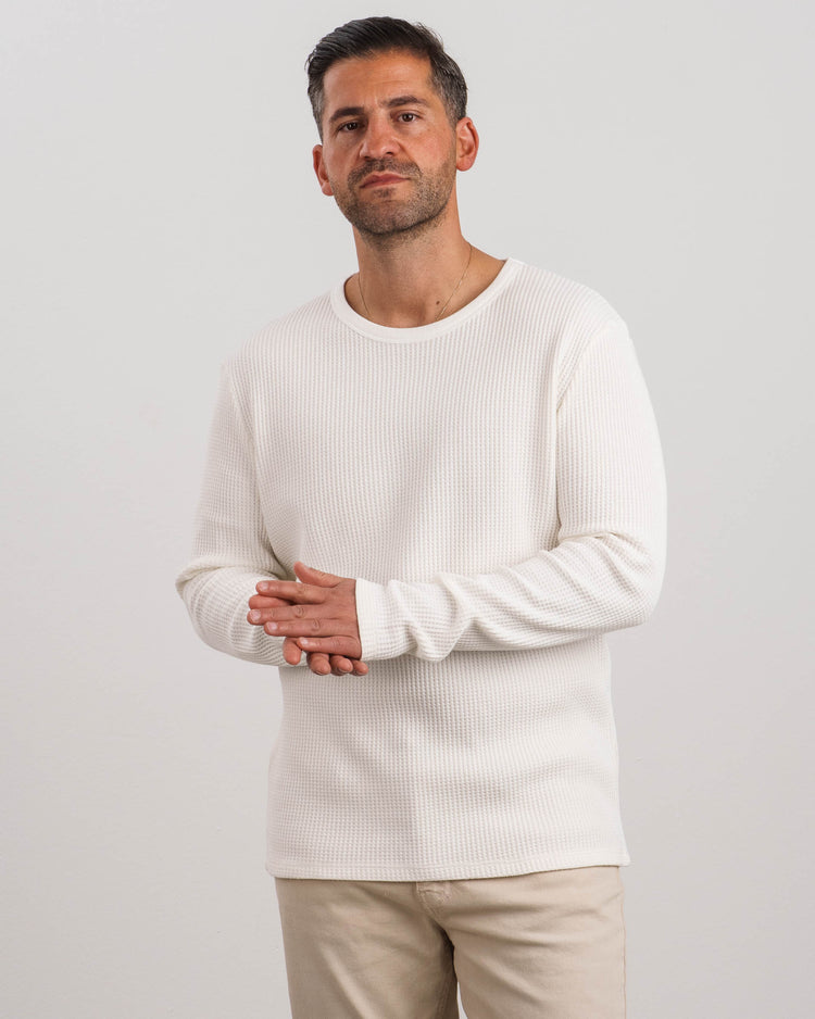 Waffle Longsleeve (off-white)