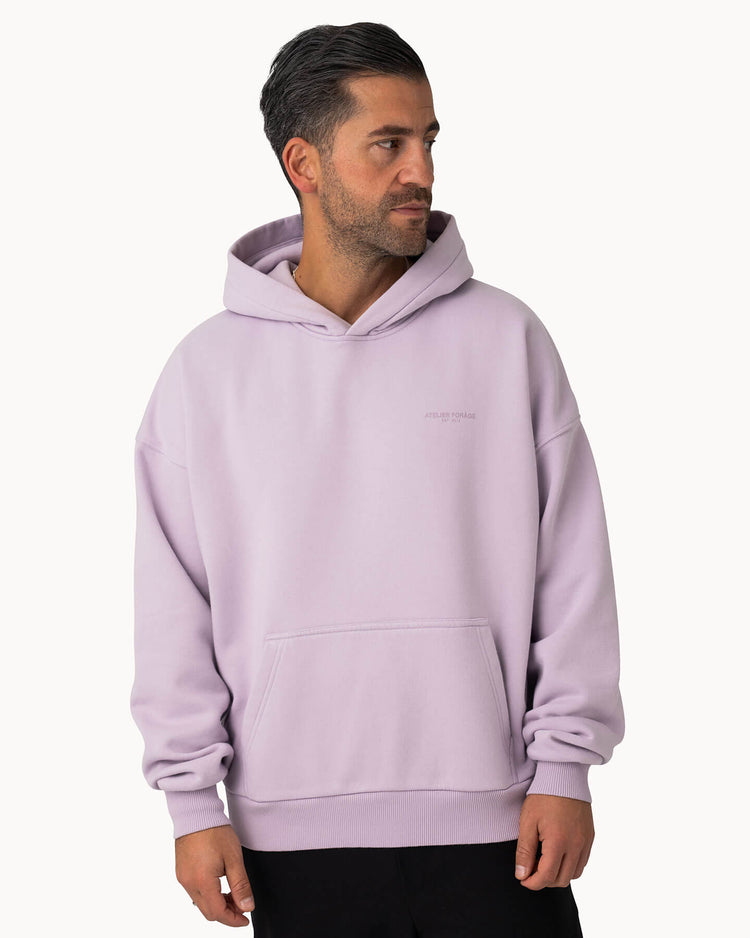 Oversized Atelier Forage Hoodie (lavender)