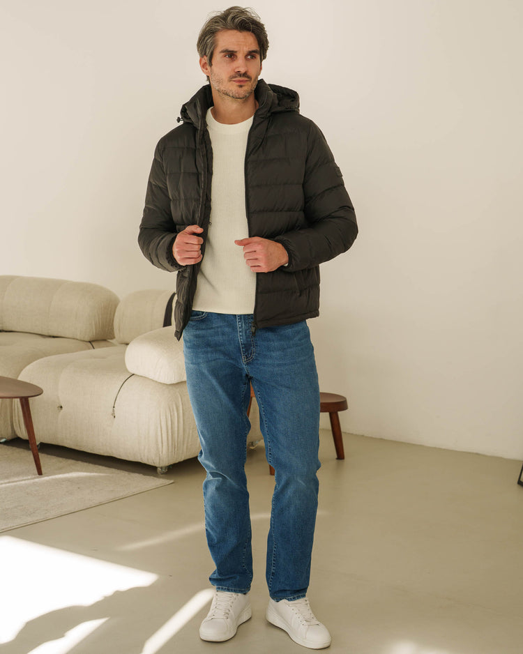 Light Down Jacket (Black)