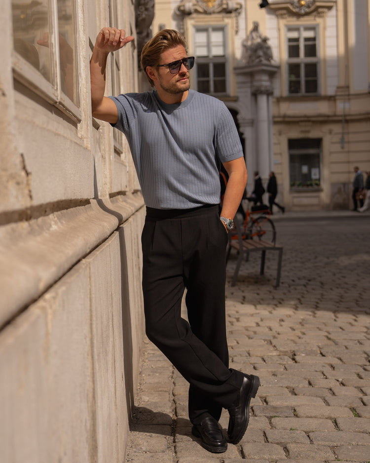 Comfort Suit Pants Regular Fit (Black)