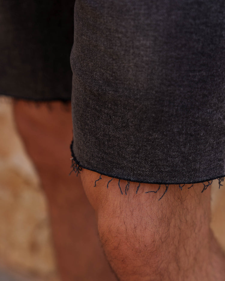 Jeans Shorts (Dark Grey)