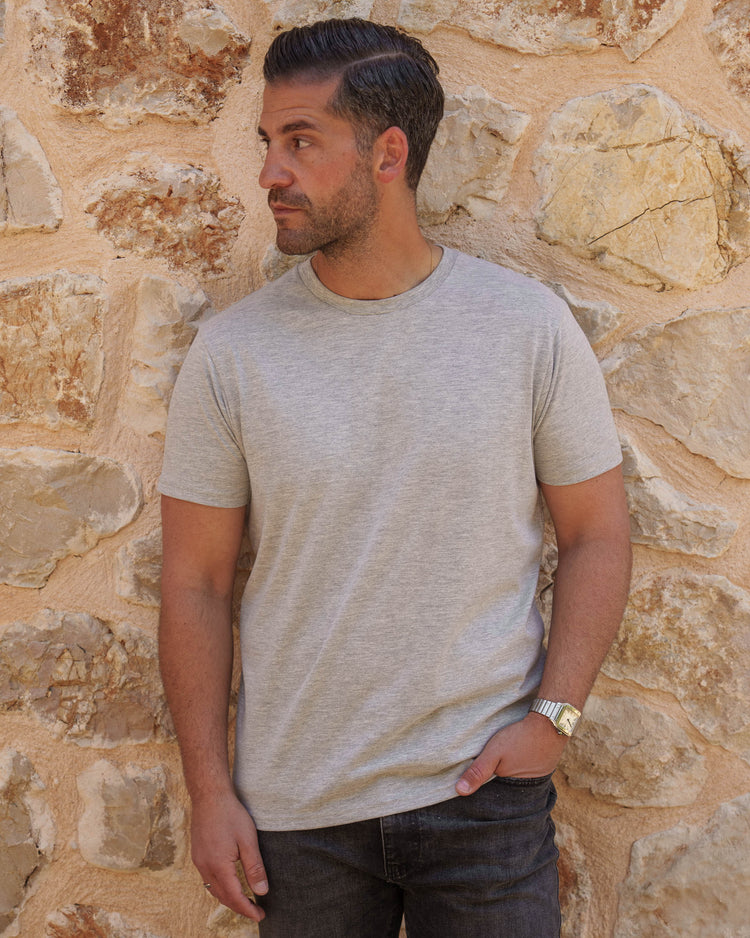 Basic T-Shirt (Grey melange)