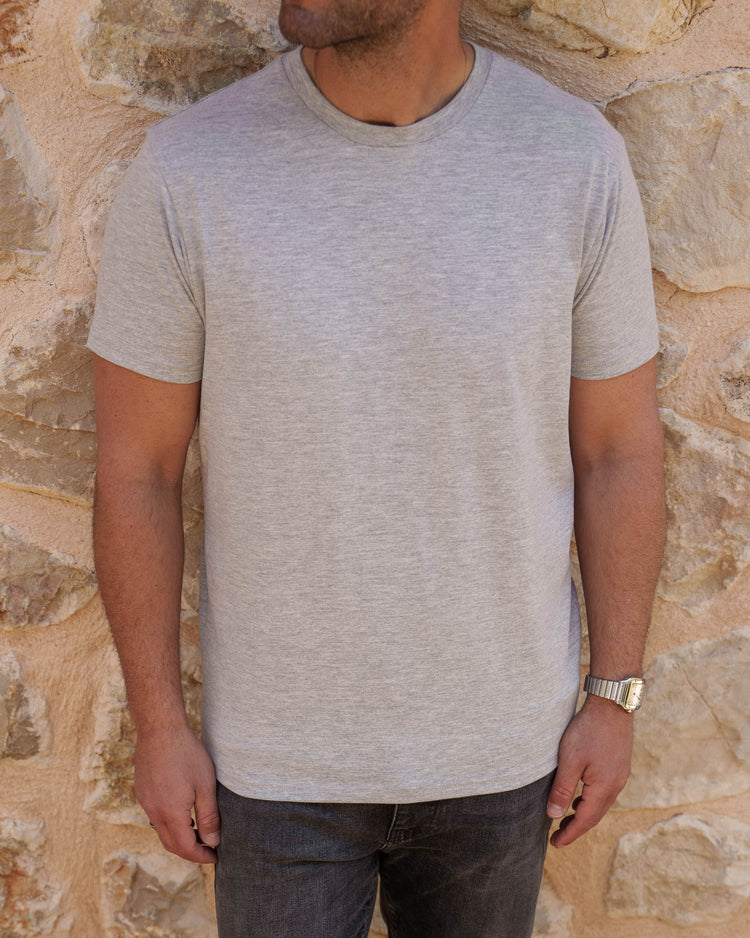 Basic T-Shirt (Grey melange)