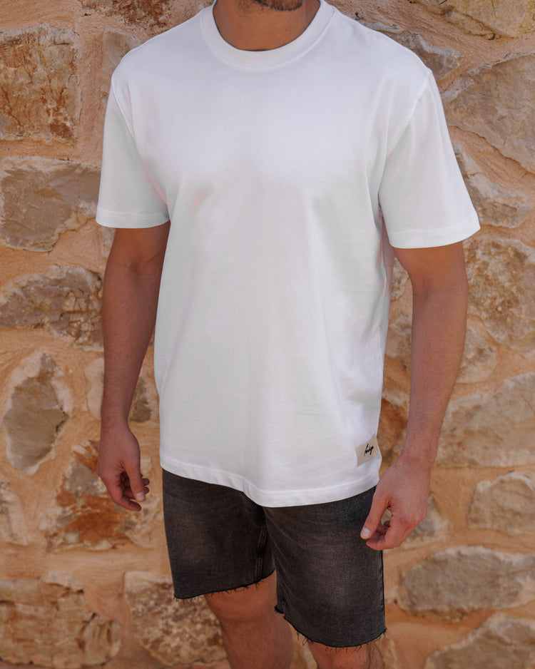 Label T-Shirt (White)