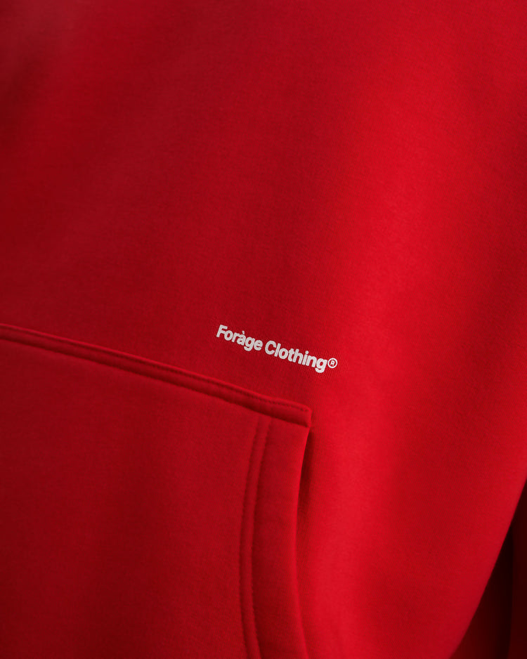 Emblem Hoodie (cherry)