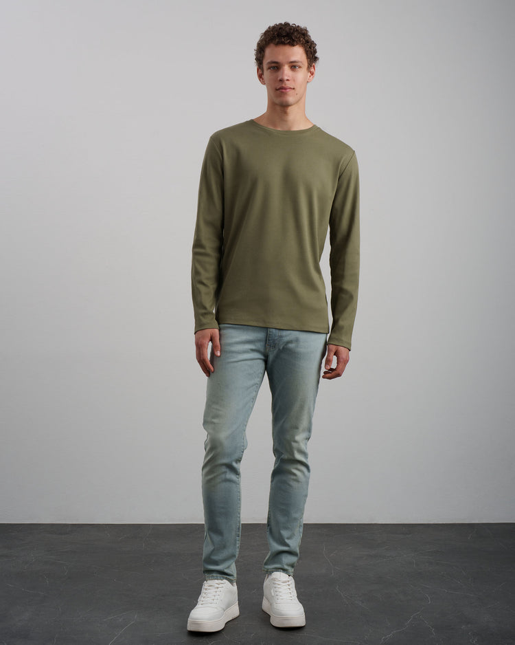Ribbed Longsleeve (green)