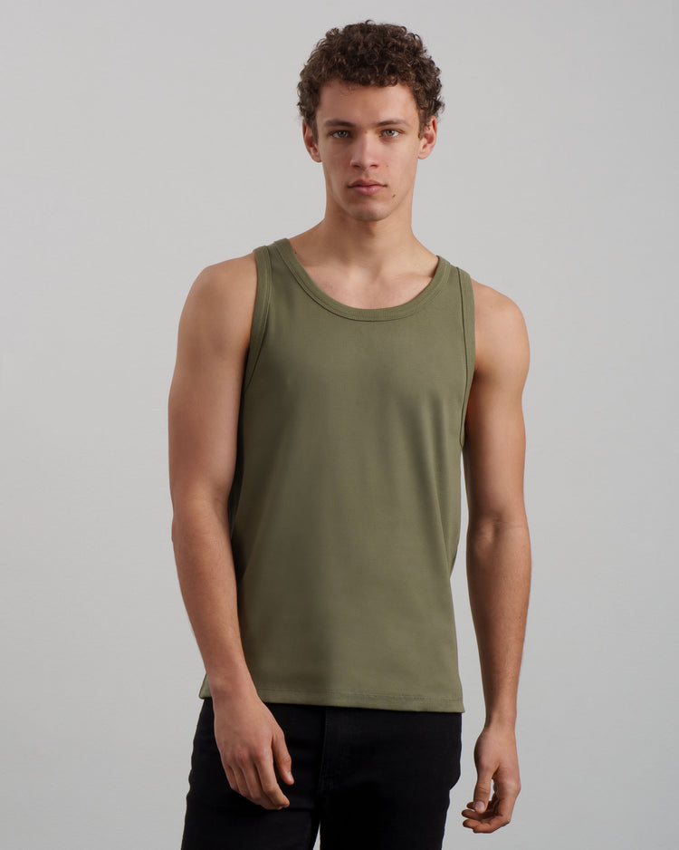 Ribbed Tanktop (green)