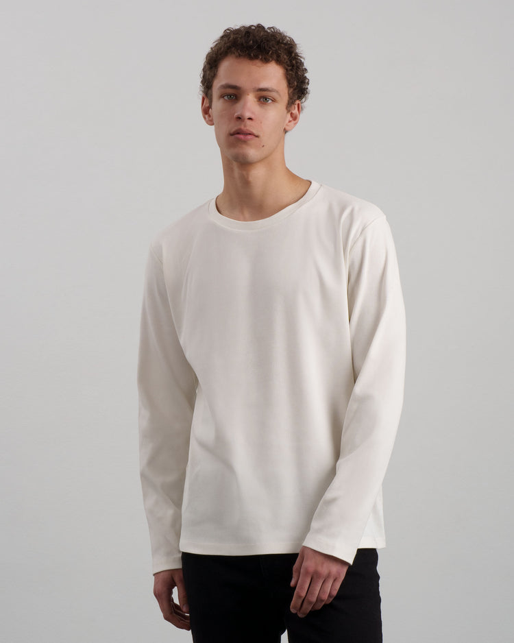 Ribbed Longsleeve (off-white)