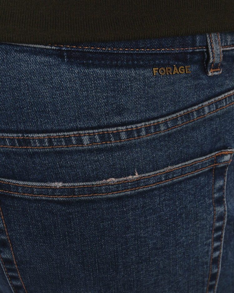 Essential Regular Fit Jeans (Indigo Blue)