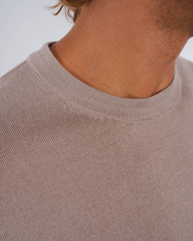 Merino Crewneck (Taupe)