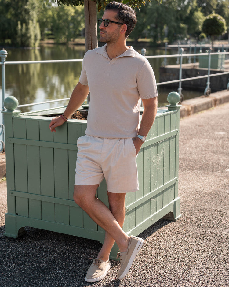 Polo Shirt (Sand)