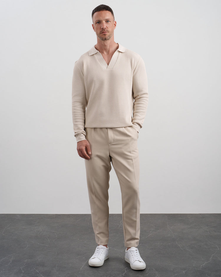 Slim Fit Pants (Sand)