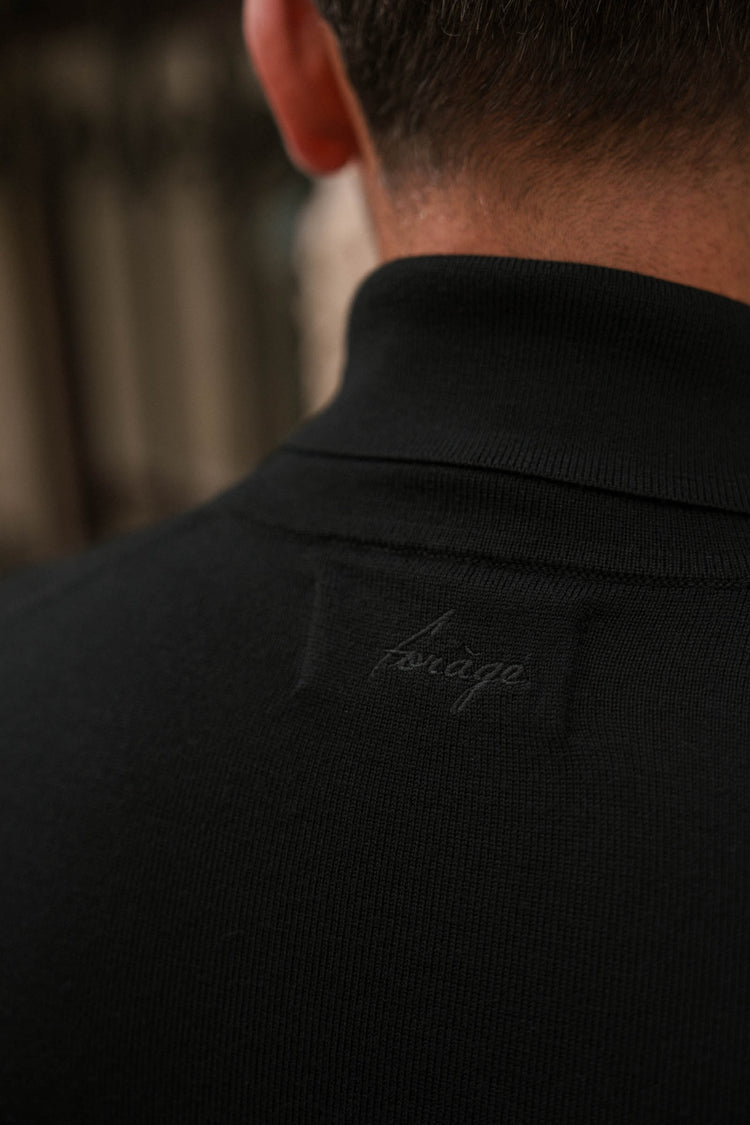 Merino Turtleneck (Black)