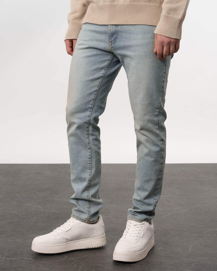 Essential Slim Fit Jeans (stone blue)
