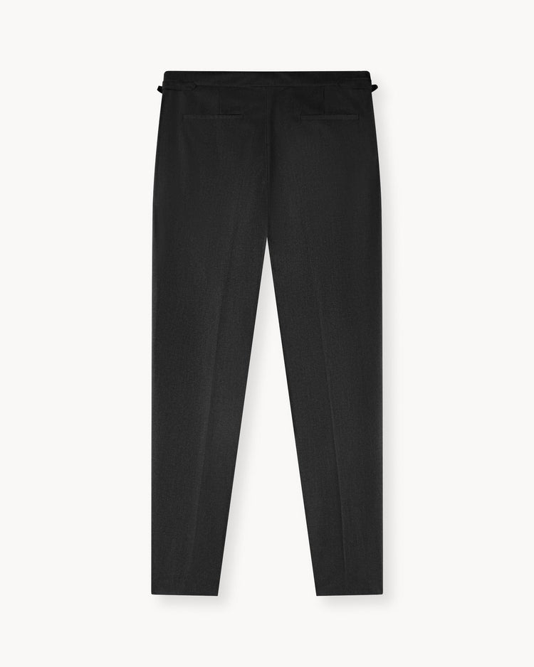 Flanell Slim Fit Pants (Anthracite)