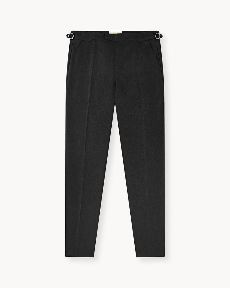 Flanell Slim Fit Pants (Anthracite)