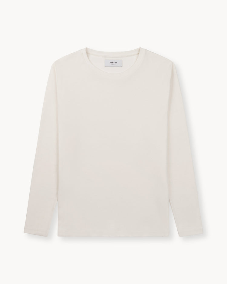 Ribbed Longsleeve (off-white)