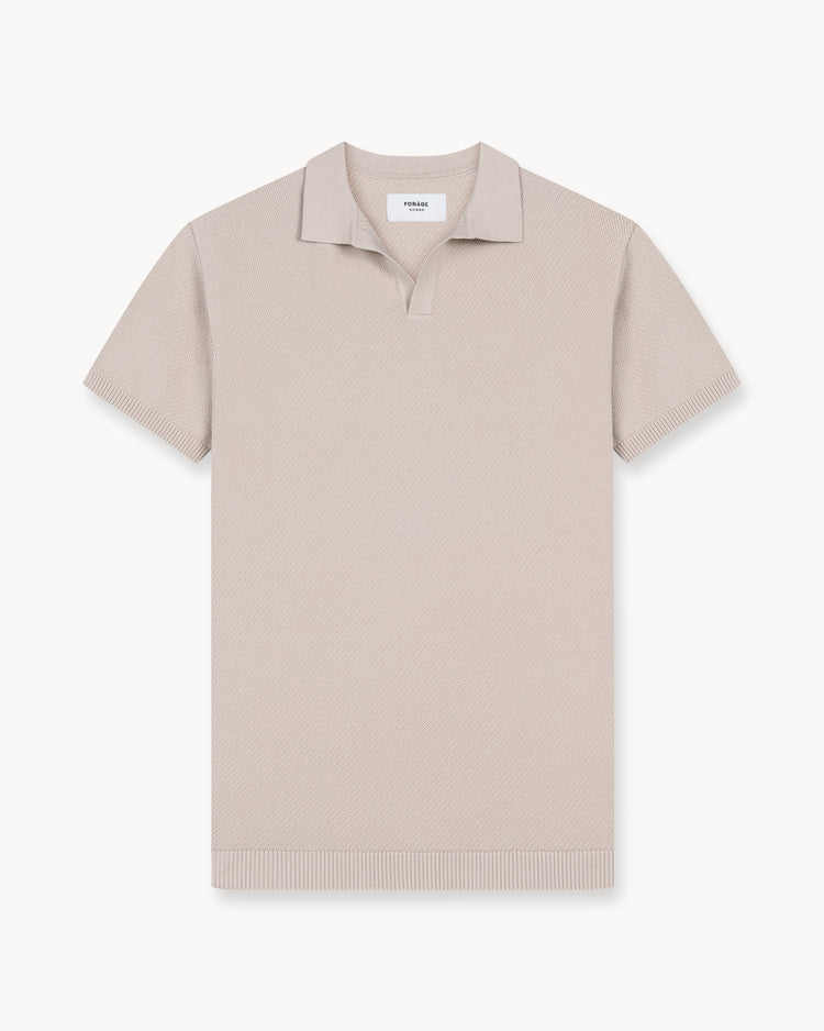Polo Shirt (Sand)