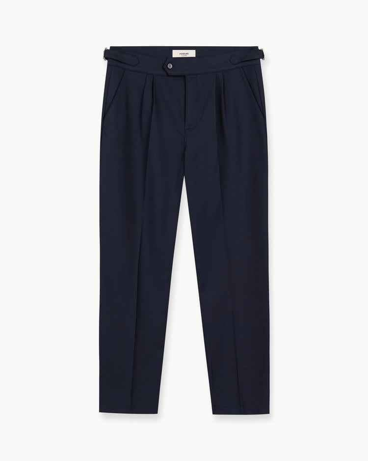 Buckle Pants (Navy)