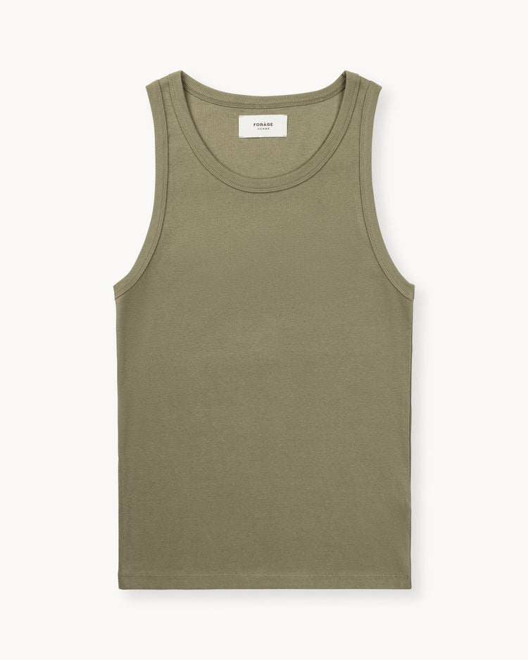 Ribbed Tanktop (green)