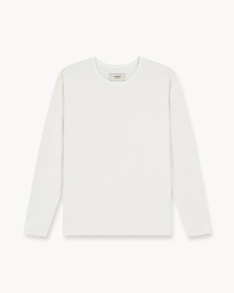 Waffle Longsleeve (off-white)