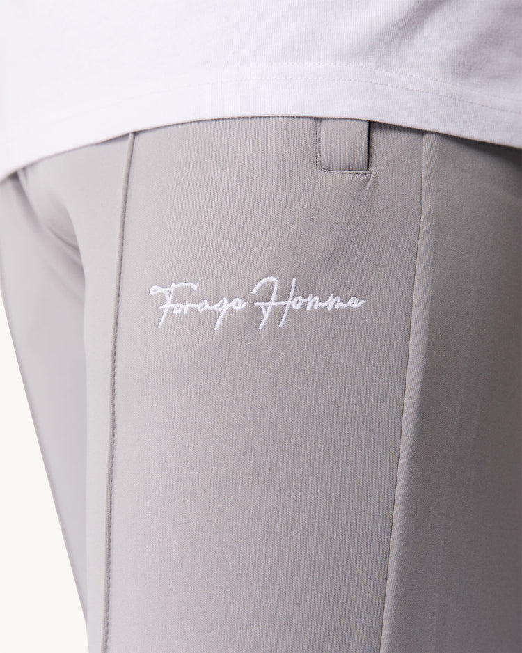 Cropped Trousers (Grey)