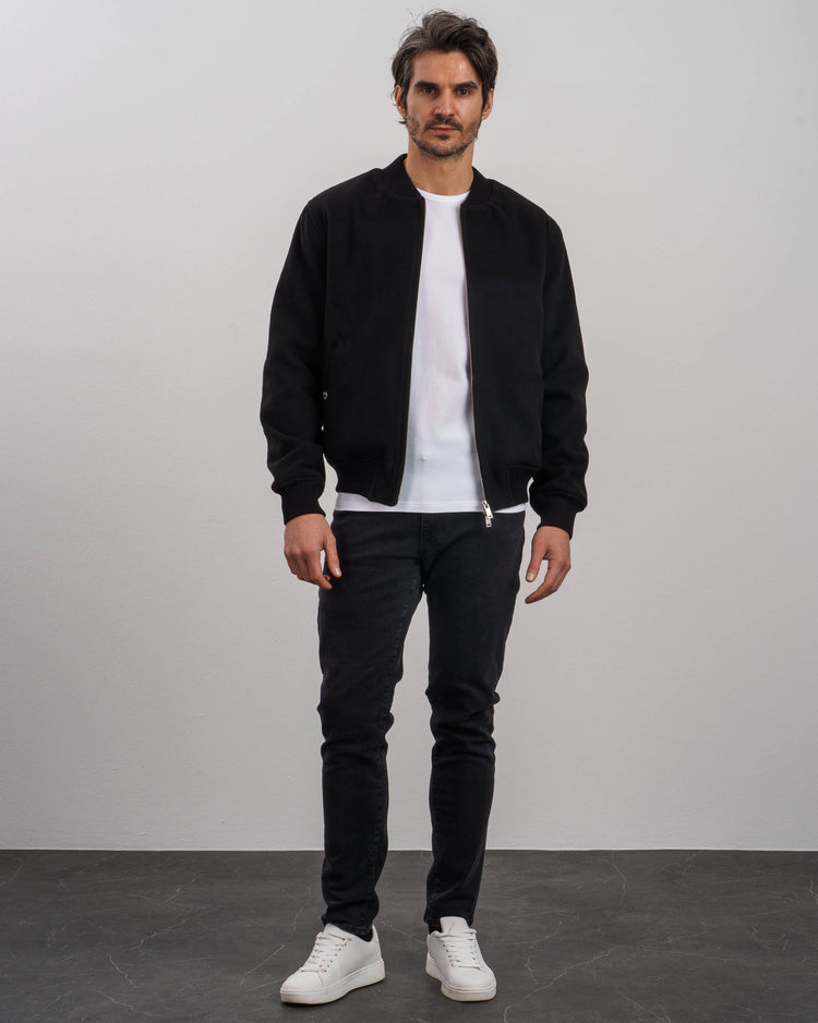 Bomber Jacket (Black)