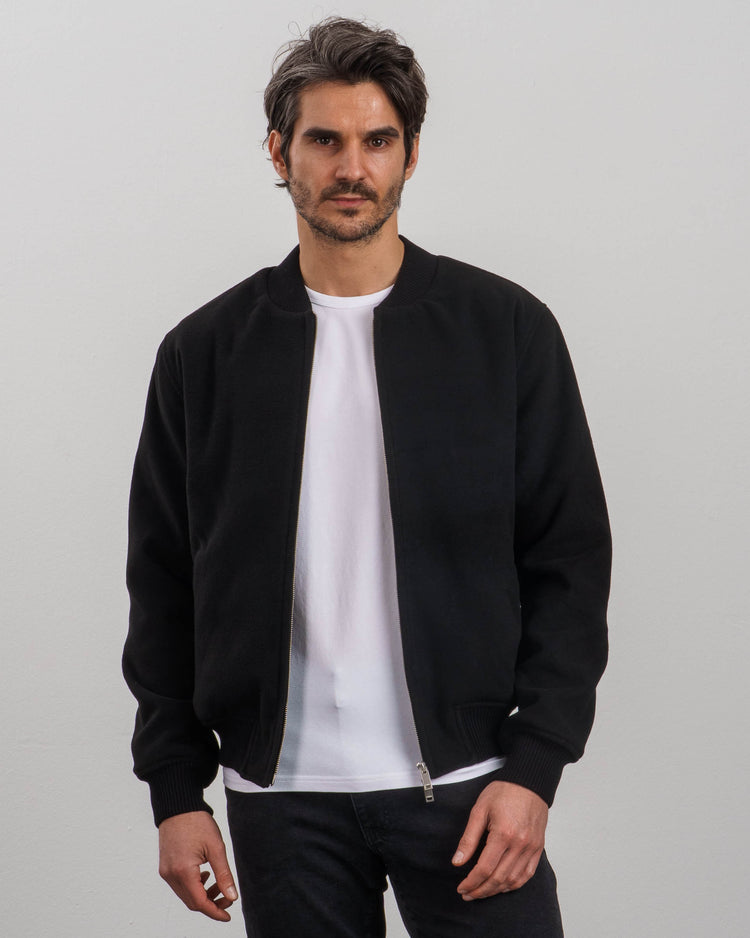 Bomber Jacket (Black)