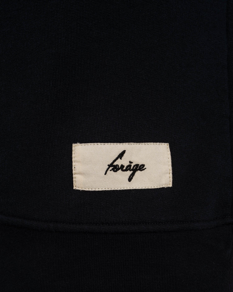 Label Hoodie (black)