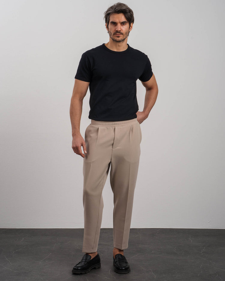 Slim Fit Pants (Taupe)