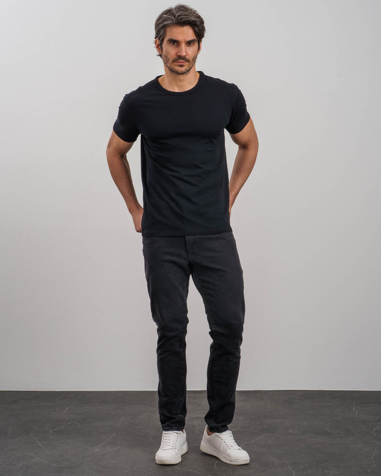 Slim Fit T-Shirt (Black)