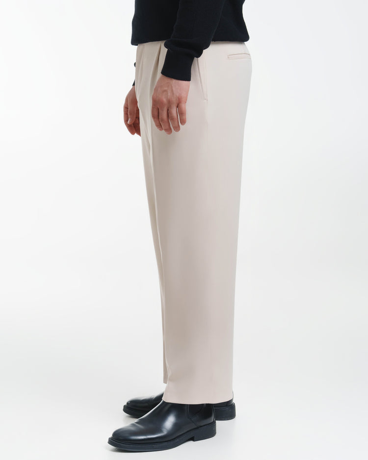 Suit Pants Loose Fit (Sand)