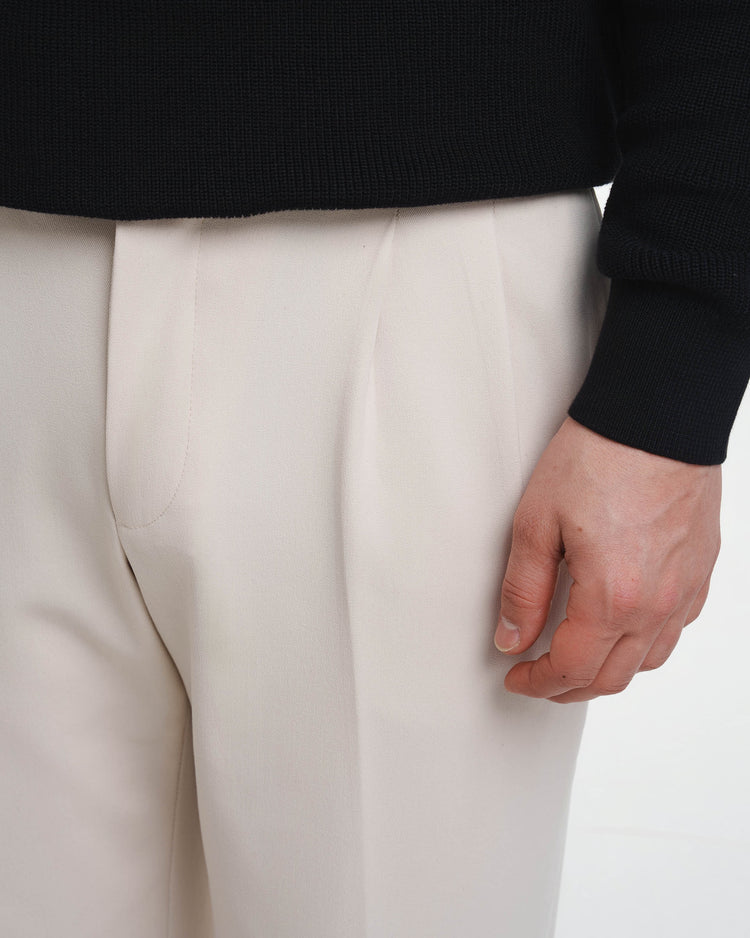 Suit Pants Loose Fit (Sand)