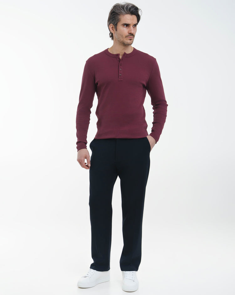 Suit Pants Regular Fit (Navy)