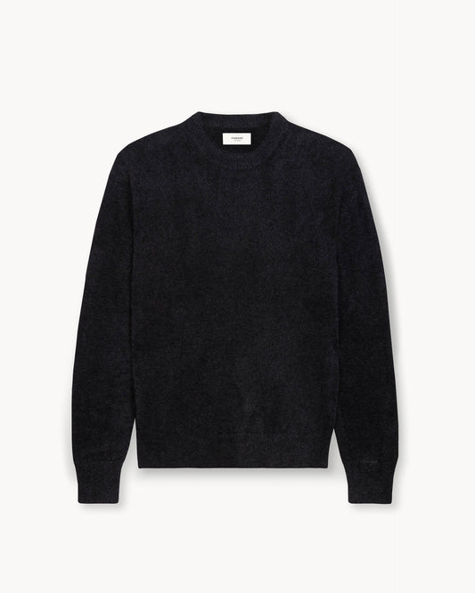 Brushed Knit Sweater (Black)