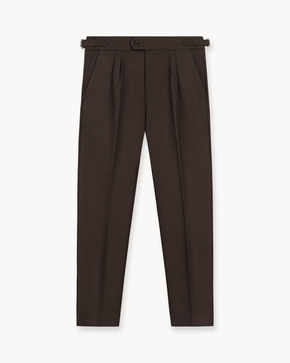 Forage Trouser in Powder Twill Suiting