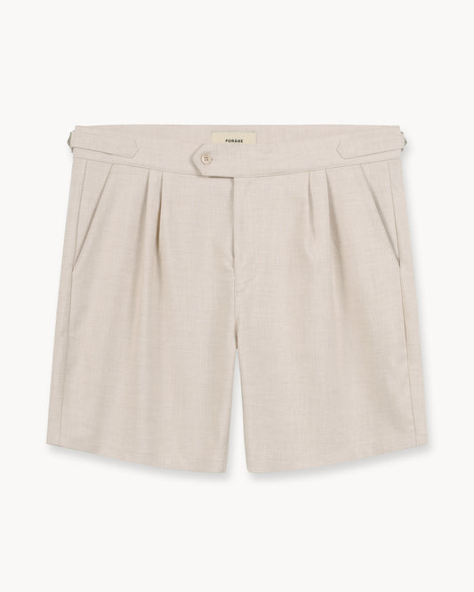 Buckle Shorts (Oatmeal)