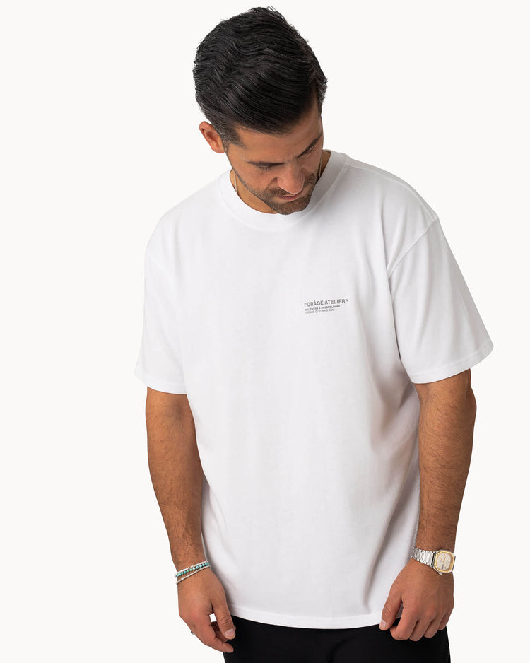 Relaxed Forage Atelier T-Shirt (white)