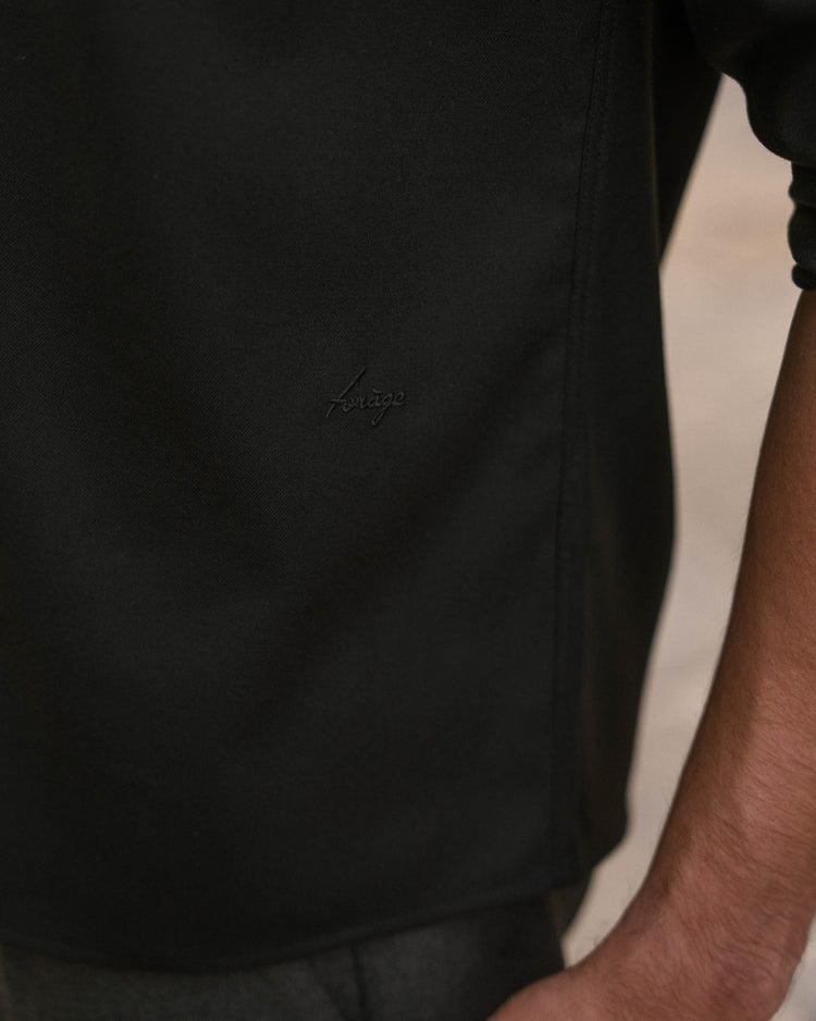 Flannel Shirt (Black)