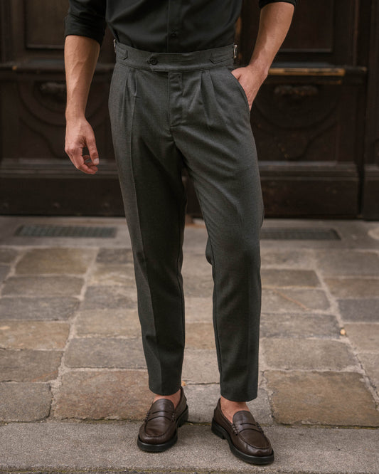 Buckle Pants (Anthracite)